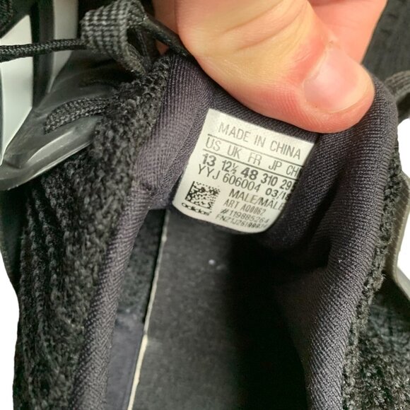 ADIDAS Ultra Boost 4.0 Show Your Stripes Black Size 13 - Picture 2 of 11